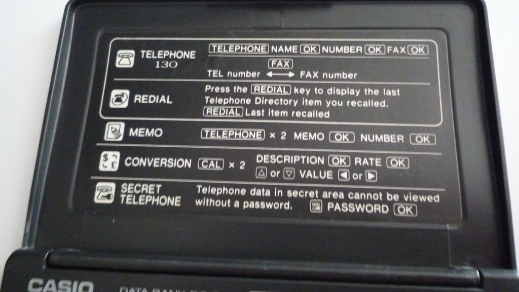 Casio Data Bank DC-2000 - 4