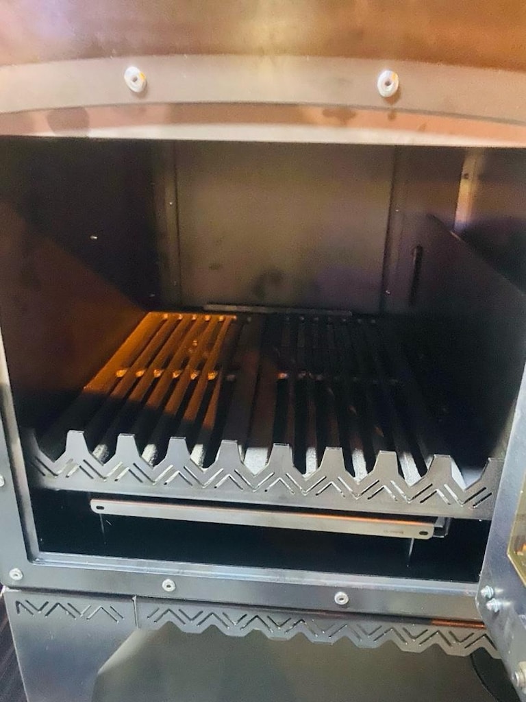 !!YÜZDEYÜZ MÜŞTERİ MEMNUNİYETİ!! ŞÖMİNE TİPİ CAMLI KUZİNE SOBA - 7