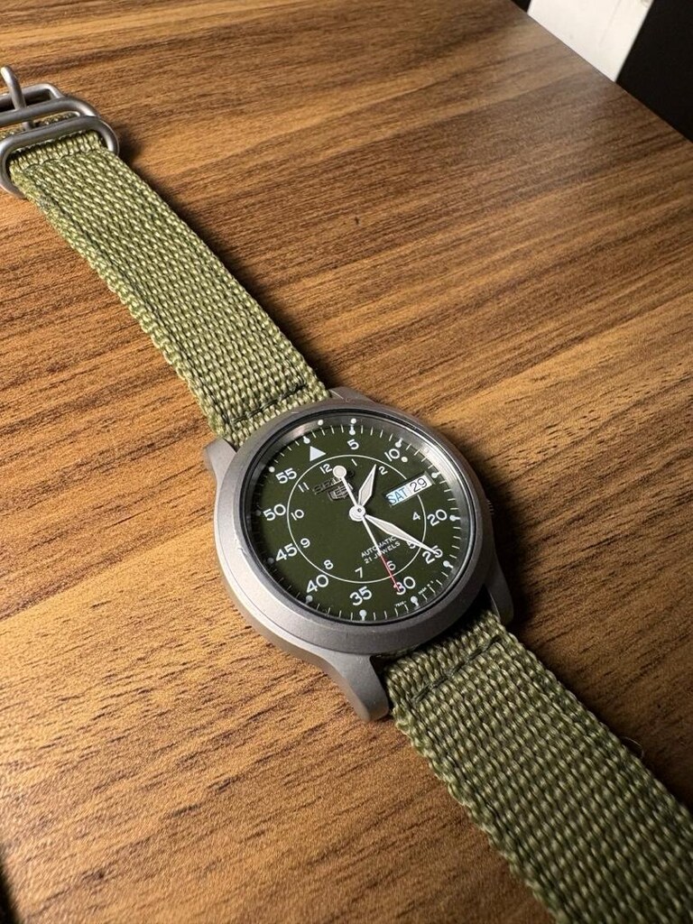 Seiko 5 Automatic 21 Jewels Kol Saati - 4