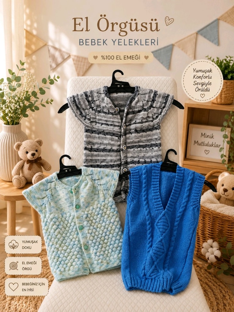 bebek yeleği - 2
