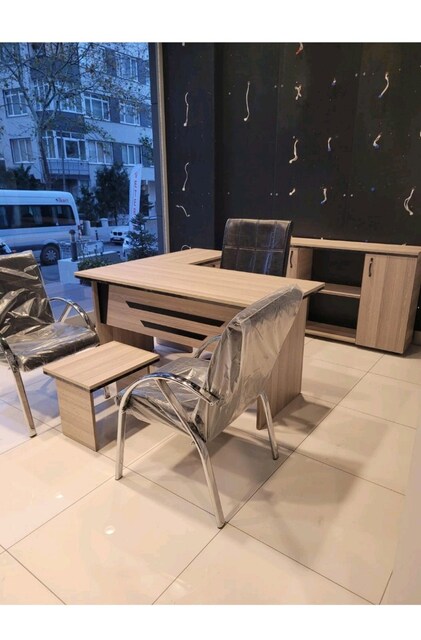 ofis mobilyası ofis takımı 150 cm sıfir tmk001
