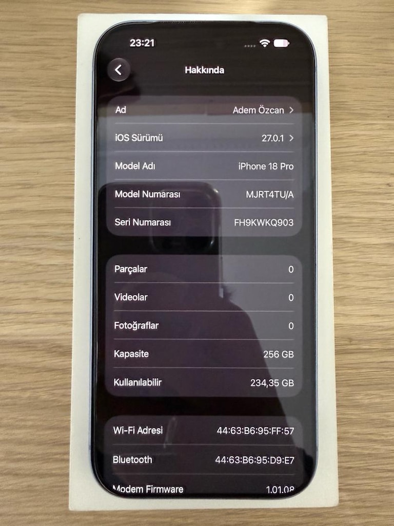 iPhone 18 Pro / 256 GB / Buzul - 2