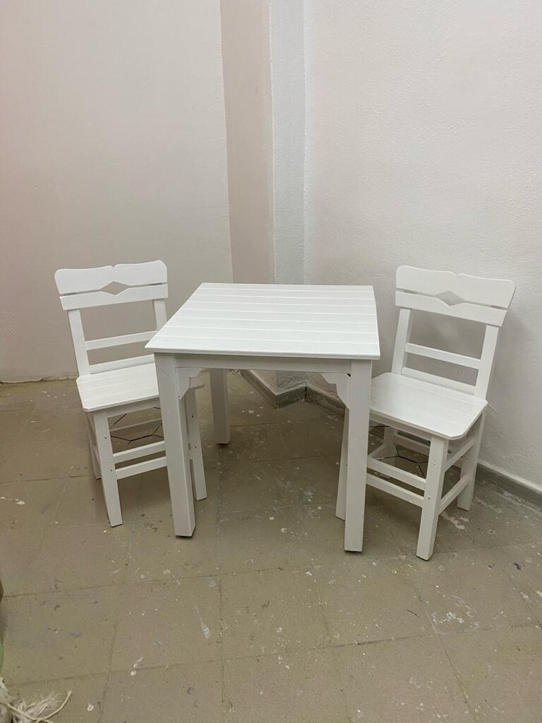 ahşap sandalye çanakkale sandalye renkli sandalye masa imalat - 2