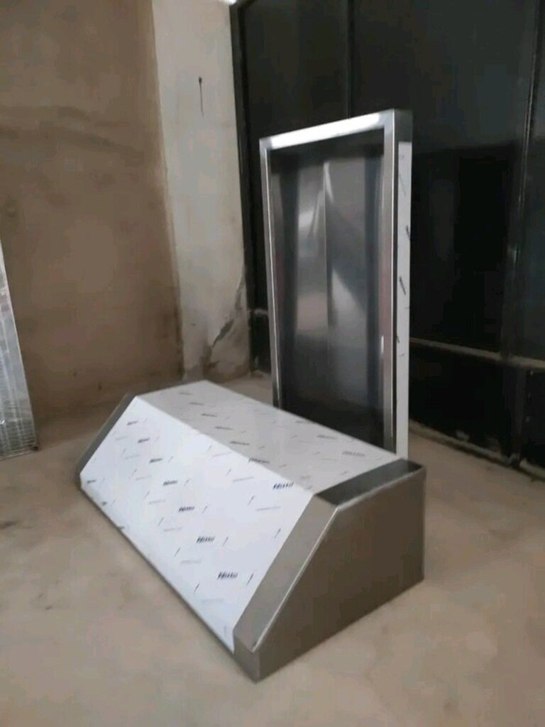 krom davlumbaz tezgah endüstriyel havalandırma baca çelik aspiratörü - 9