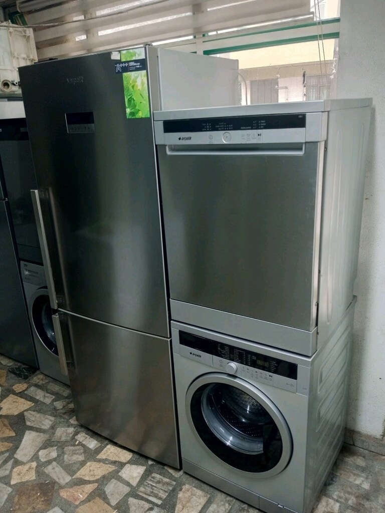 Arçelik 3'lü set Buzdolabı çamaşır bulaşık makinesi - 9