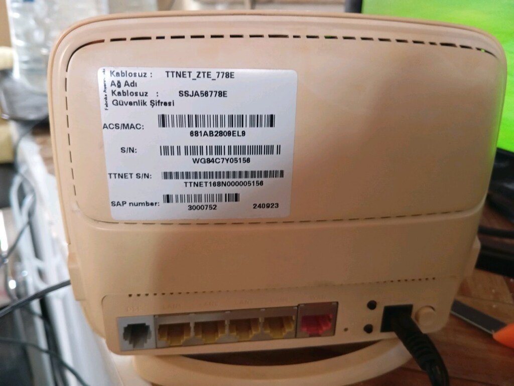 ZTE ZXHN H 168 N VDSL MODEM - 2