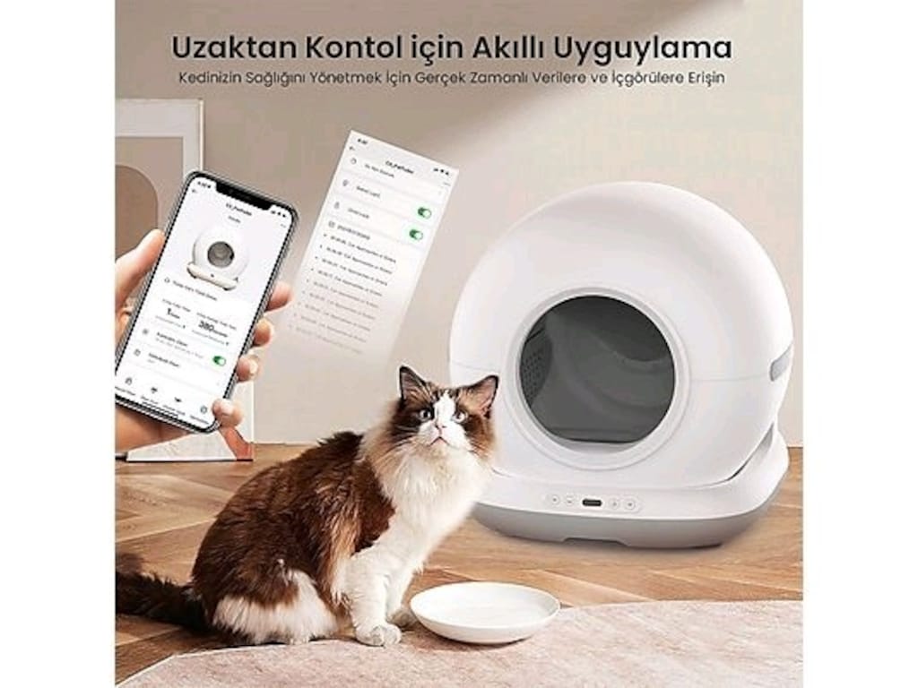 Haustier CB001 Akıllı Kedi Tuvaleti - 3