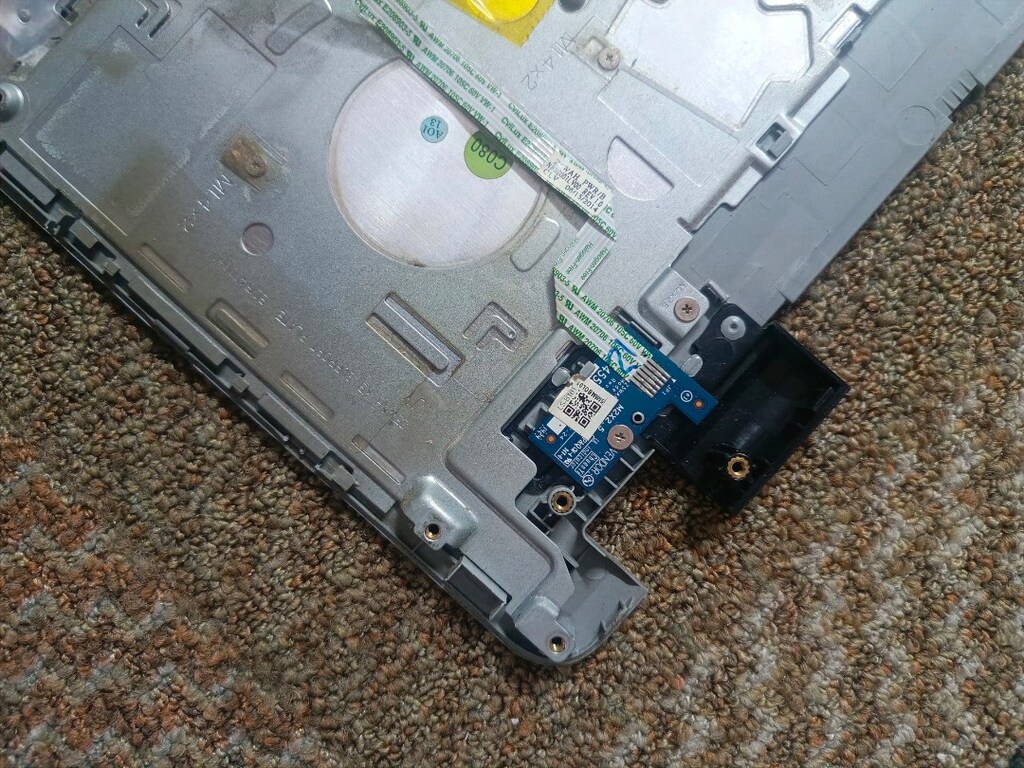 HP Pavilion 15-P Üst Kasa Klavye Touchpad Takım - 5