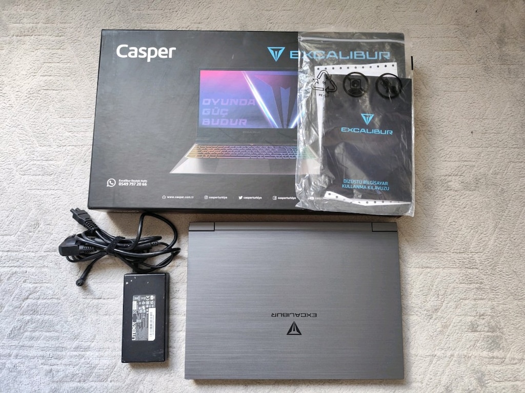 Casper Excalibur G870 - RTX 4050 / i5 12. Nesil / 1TB SSD - 13
