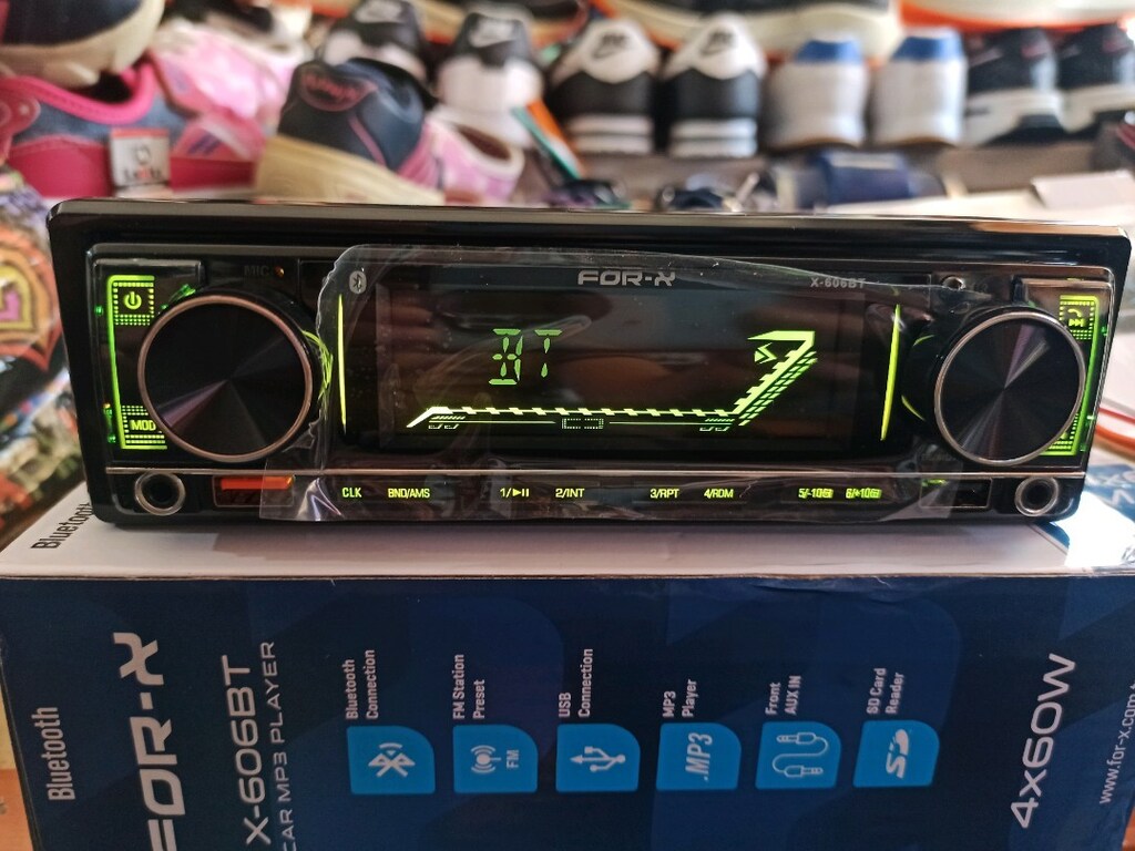 Sıfır forx USB AUX RADYO BULUTUT ÇİFT ANFİ ÇIKIŞLI oto teyp kumandalı - 6