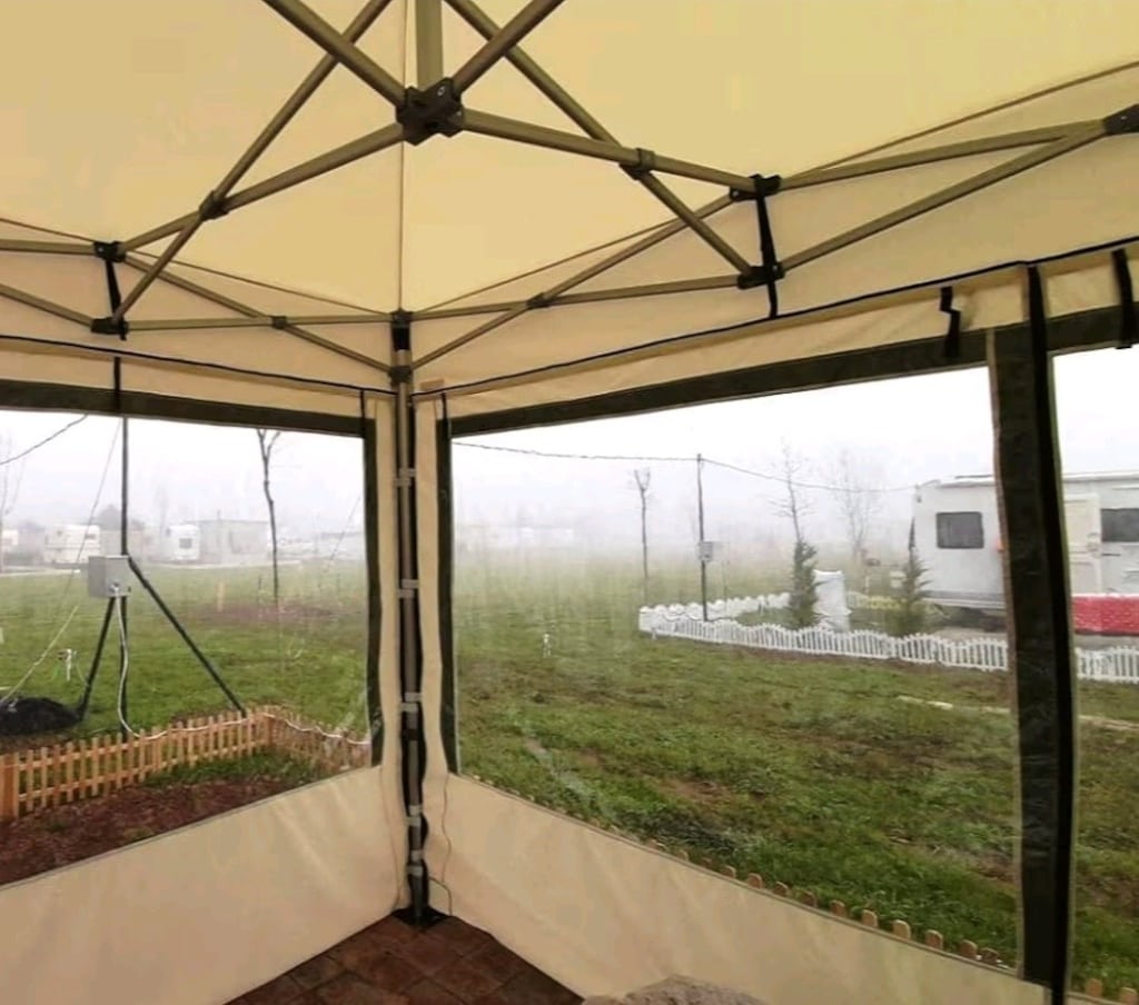 Karavan Çadırı Kış Bahçesi Portatif Outdoor Kamp Çadırı Katlanır Tente - 5