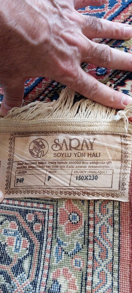 SARAY YÜN SOYLU HALI - 5