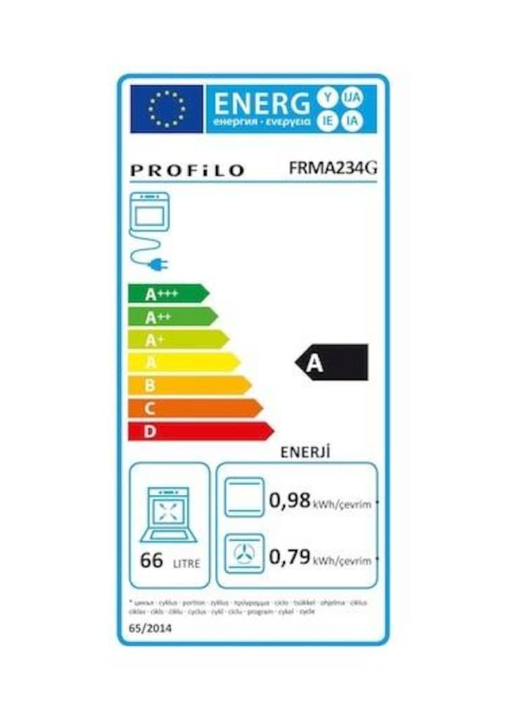 Profilo FRMA234G 66 L 7 Programlı Ankastre sıfır garantili - 8