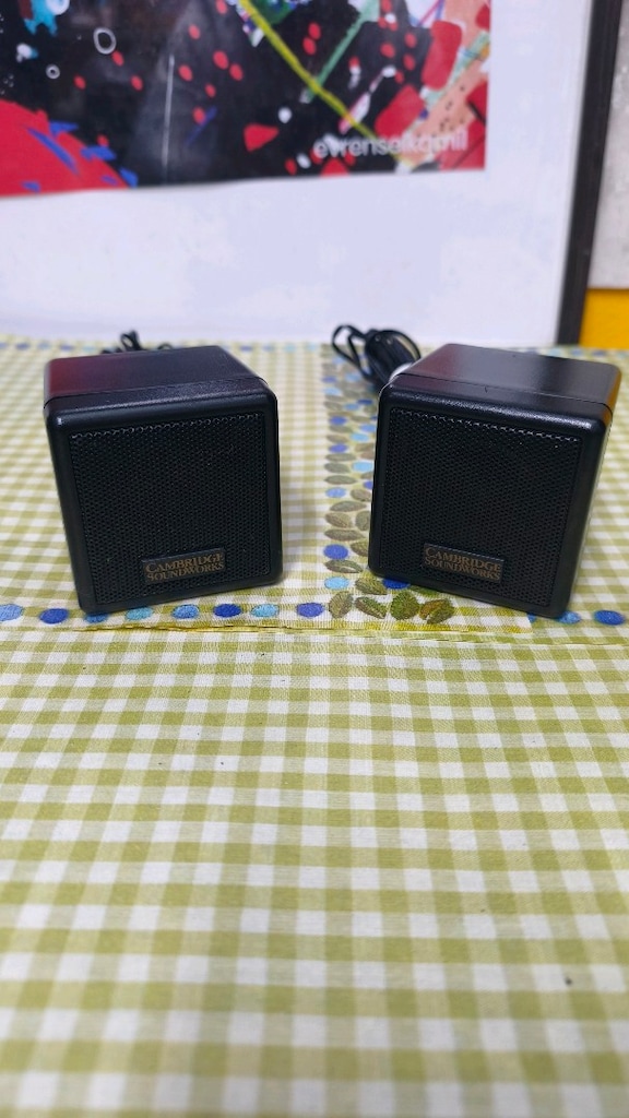 Cambridge SoundWorks (PCWorks) Küp Hoparlör - 2 Adet / Sorunsuz - 2