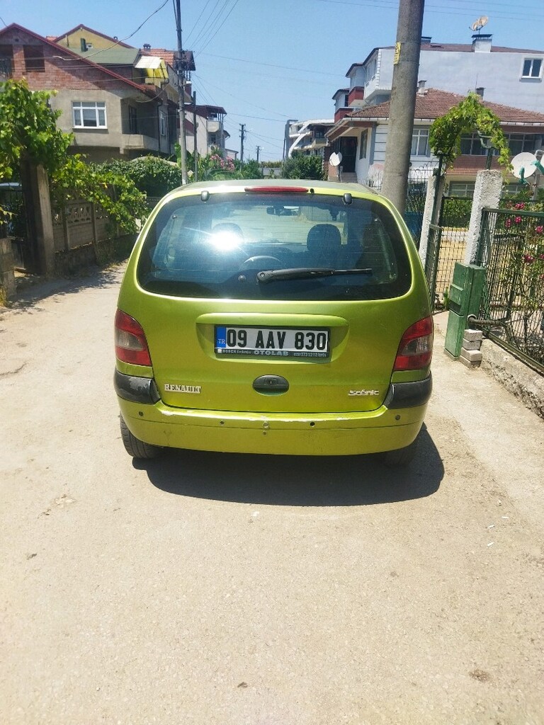 2001 Model Otomatik vites 274000 km Scenic 1.6 RXT Lpg'li - 3
