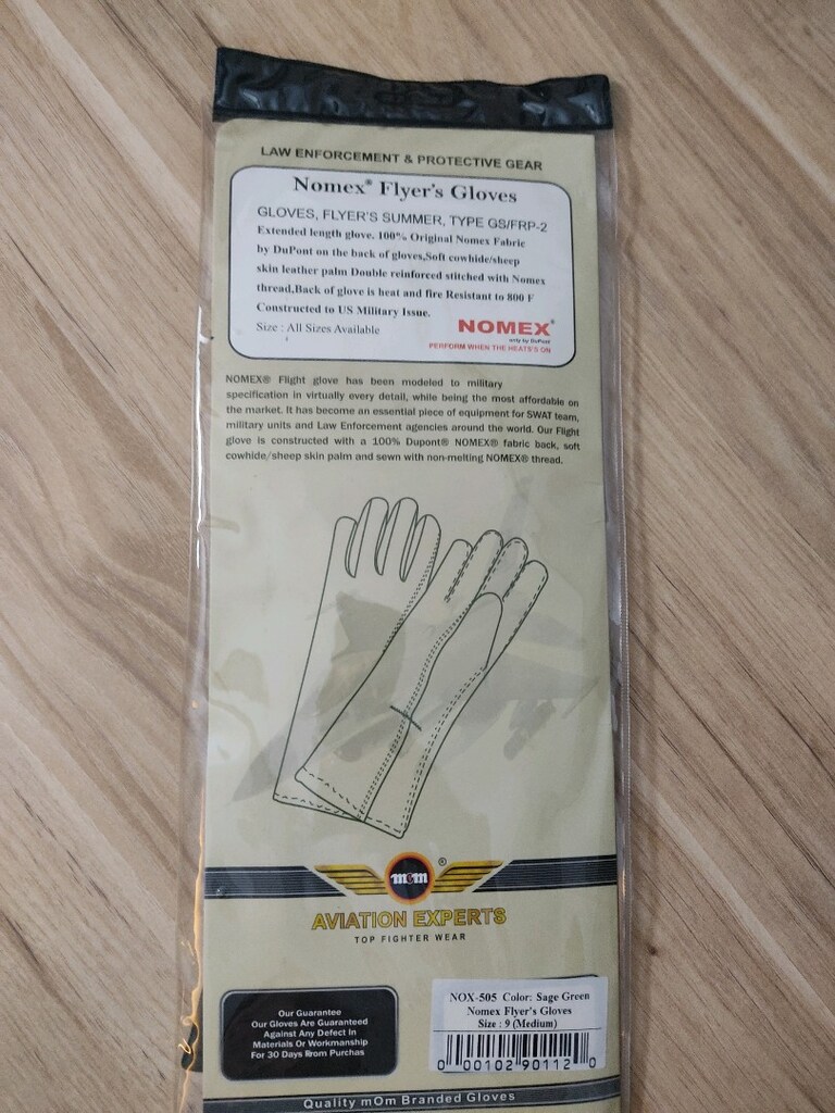 eldiven nomex flyers gloves - 2