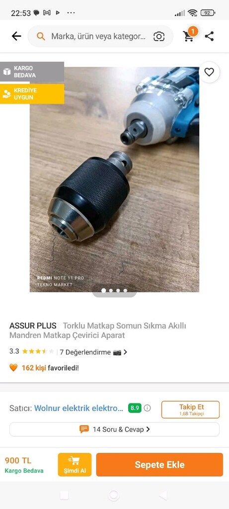 Somun sıkma sökme makinesi mandreni Çelik - 3