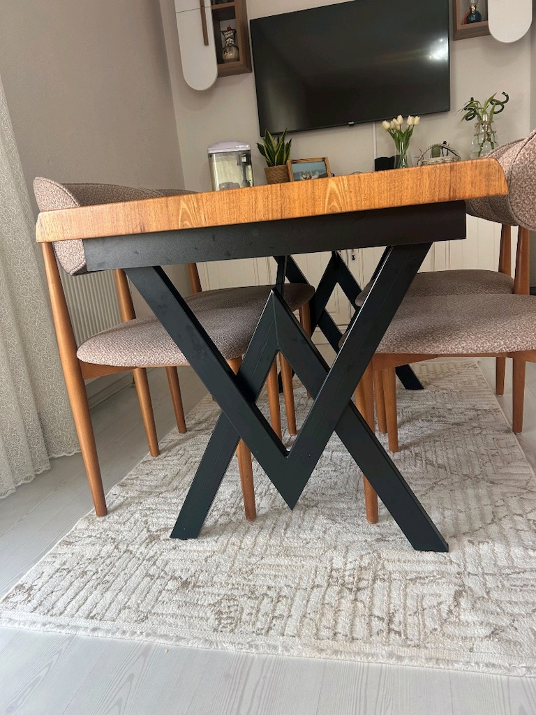 yemek masası açılıyor ahşap - 2