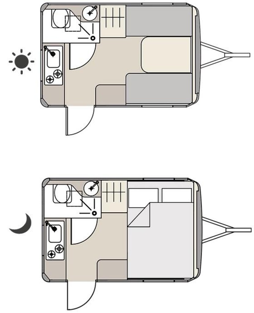 Monoblok çekme karavan - 7