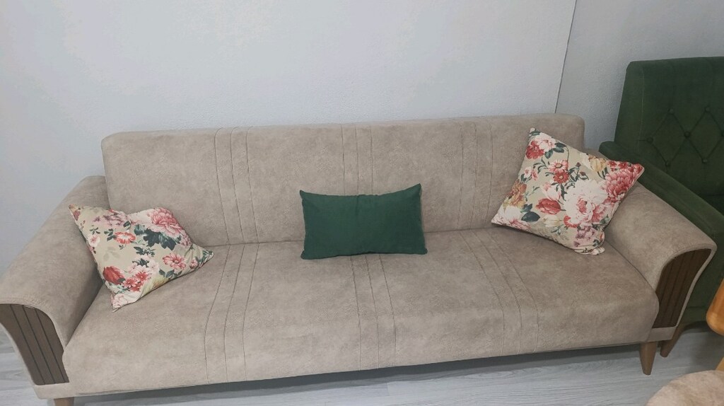 2 Adet Üçlü Koltuk takımı 2 Berjer Fiyat Düştü Acillll kredi kartı ile - 3