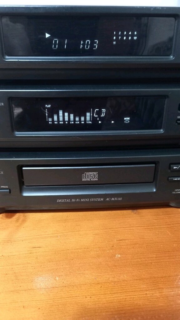 AKAI AC-MX115-T 2 katlı müzik seti amplifer - 6