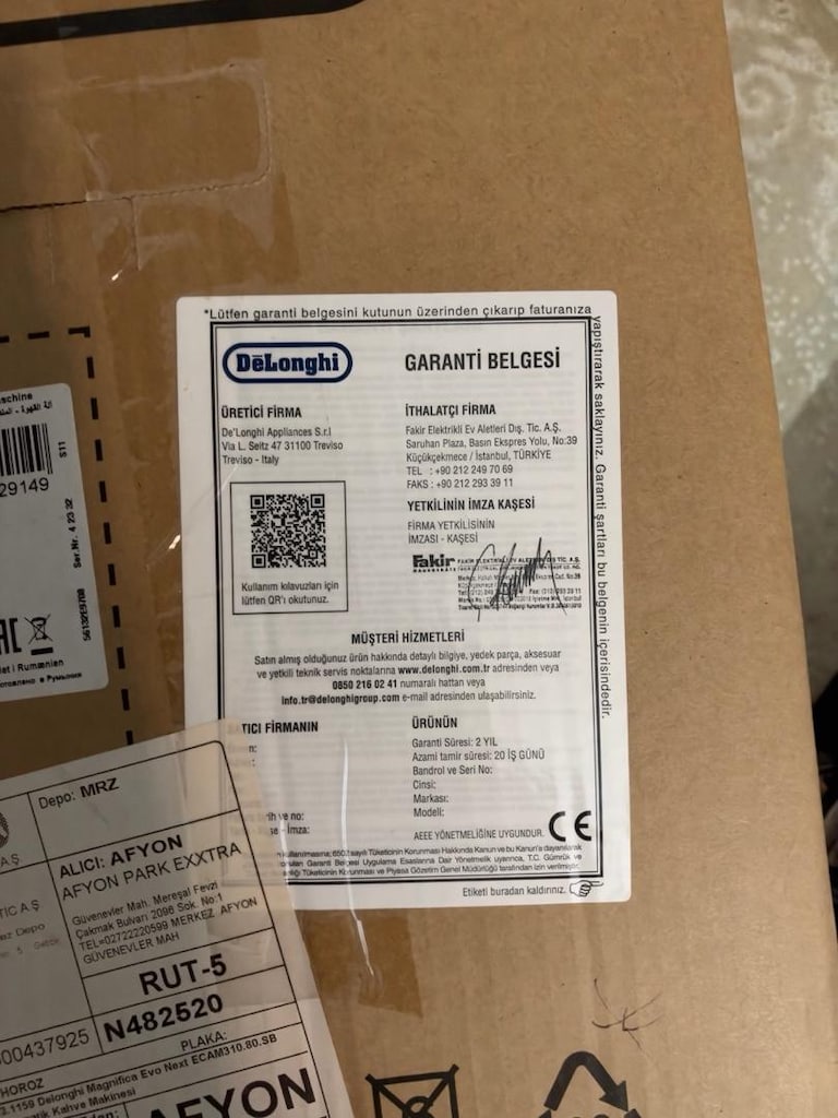 TERTEMİZ BAKIMLI DELONGHİ KAHVE MAKİNASI - 4
