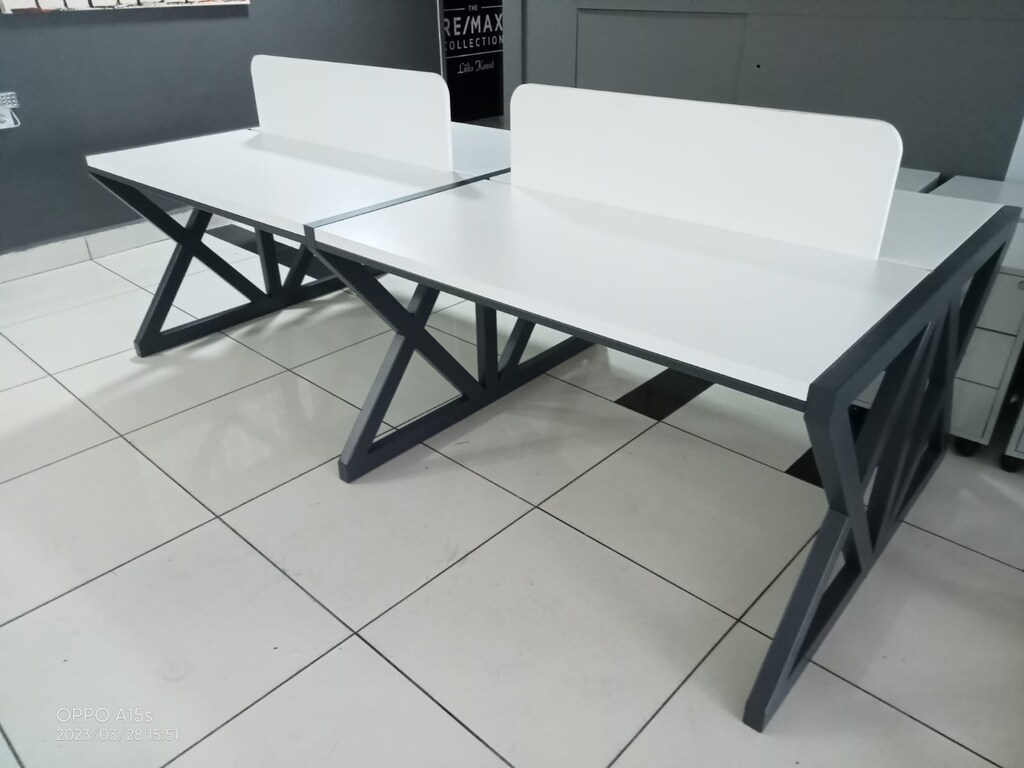 4 KİŞİLİK ÇOKLU MASA / EKİP MASASI / İSTENİLEN RENK / ARAL OFİS - 4