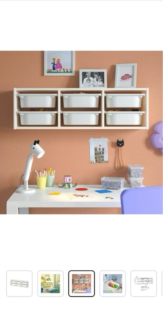 ikea çocuk duvar rafı - 3