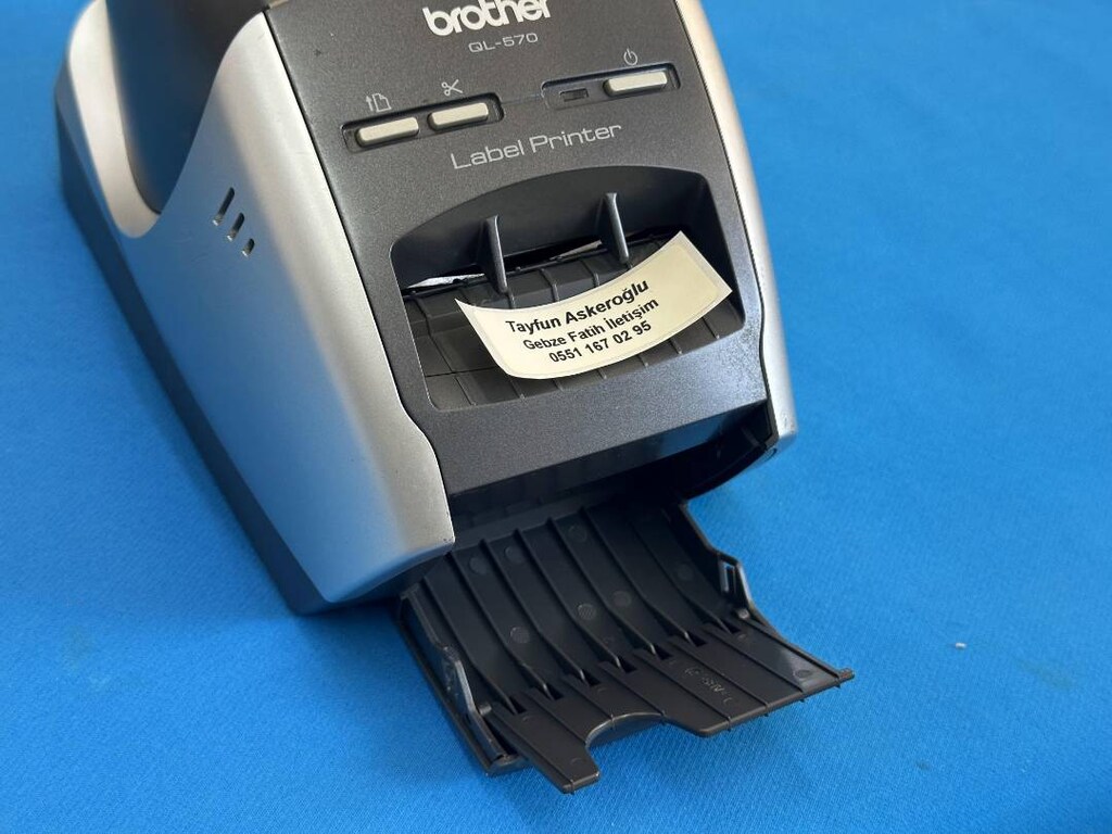 Brother P-Touch QL570 QL-570 USB Etiket Yazıcı - 7