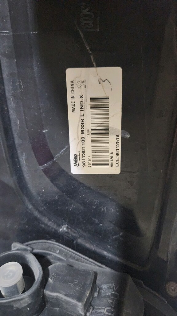 Peugeot orjinal 301 arka sol sinyal lambası. 2018 model makyajlı - 3