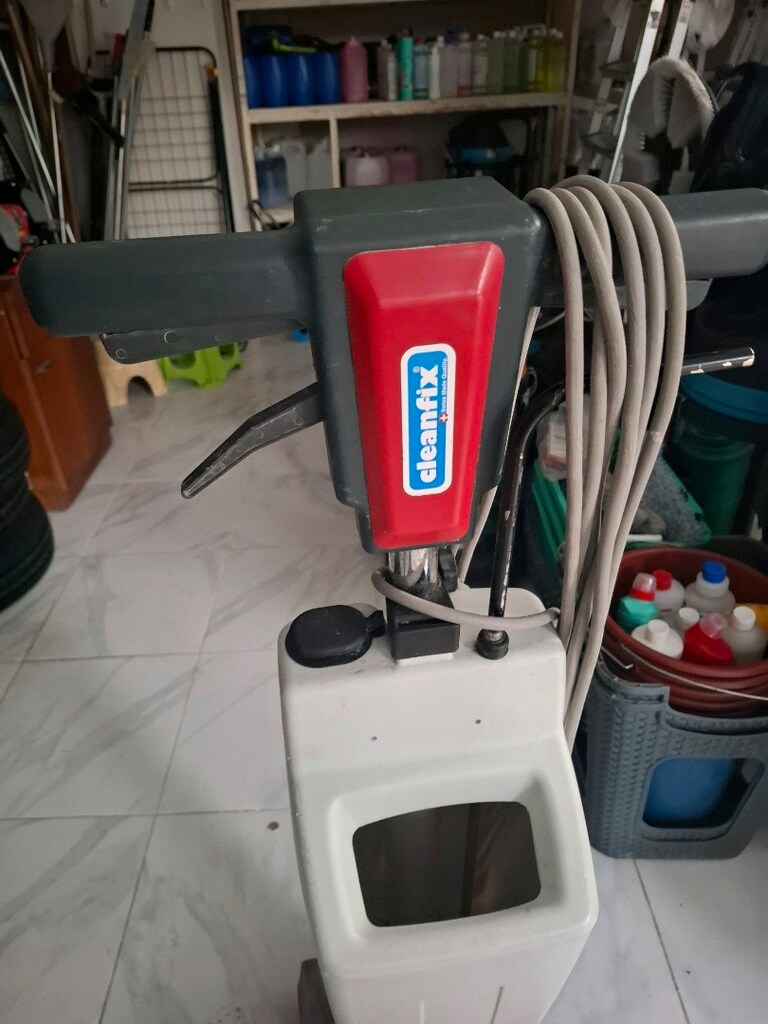 cleanfix halı yıkama zemin yıkama ve cila makinesi - 3