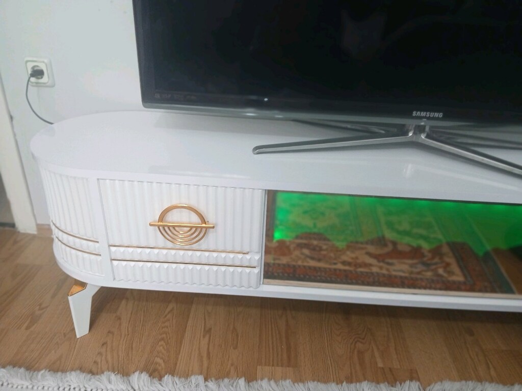 şömineli tv ünitesi - 2