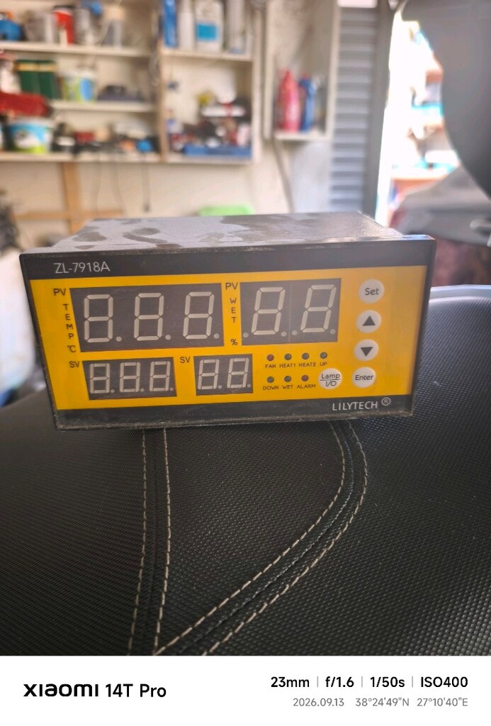 kulucka kontrol paneli - 3
