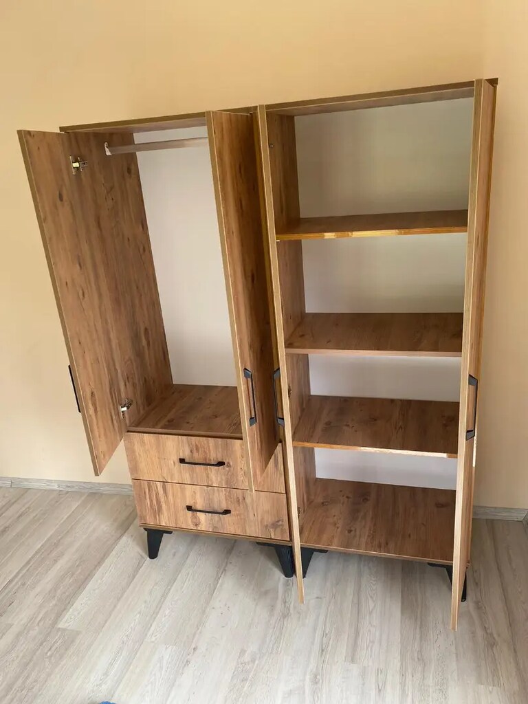 4 kapılı gardolap elbise dolabı - 4