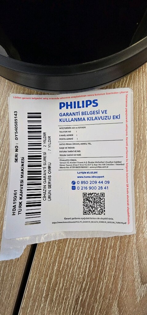 Philips HDA 150/61 Türk Kahve Makinesi - 4