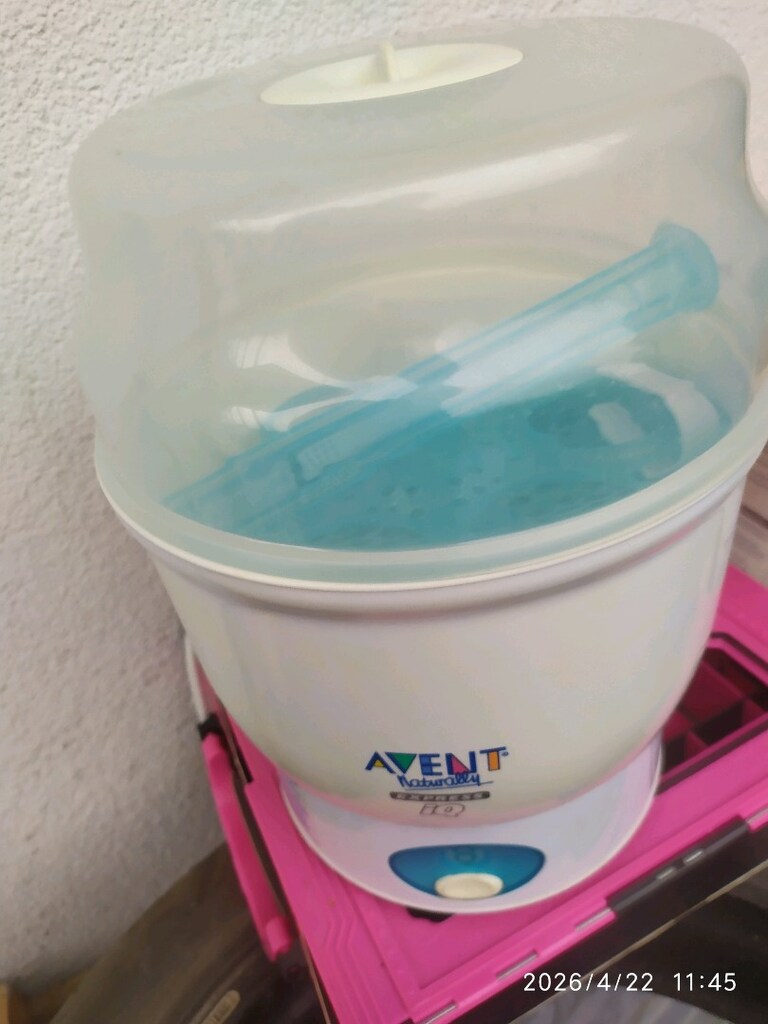 Sıfırdan farksız biberon ve emzik sterilize Mak - 4