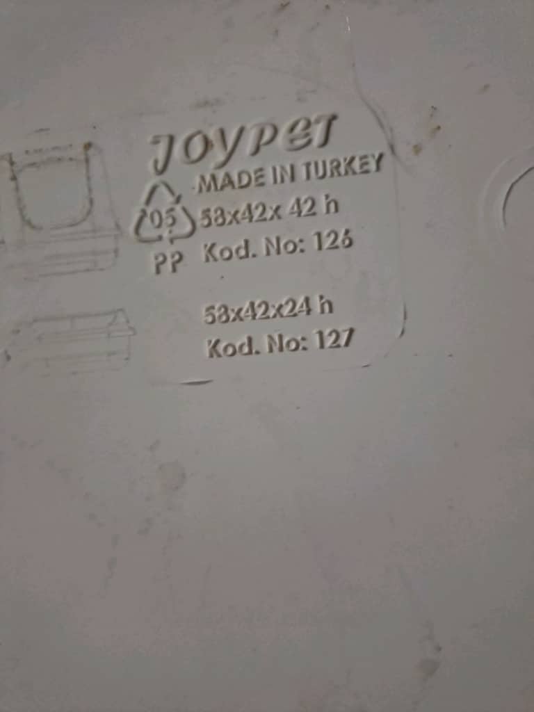 Joypet Temiz Kapalı Kedi Tuvaleti (58x42x42 cm) - Pembe - 3