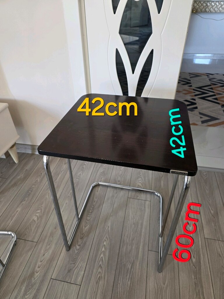 BELLONA 3 LÜ KROM AYAKLI SEHPA - 6