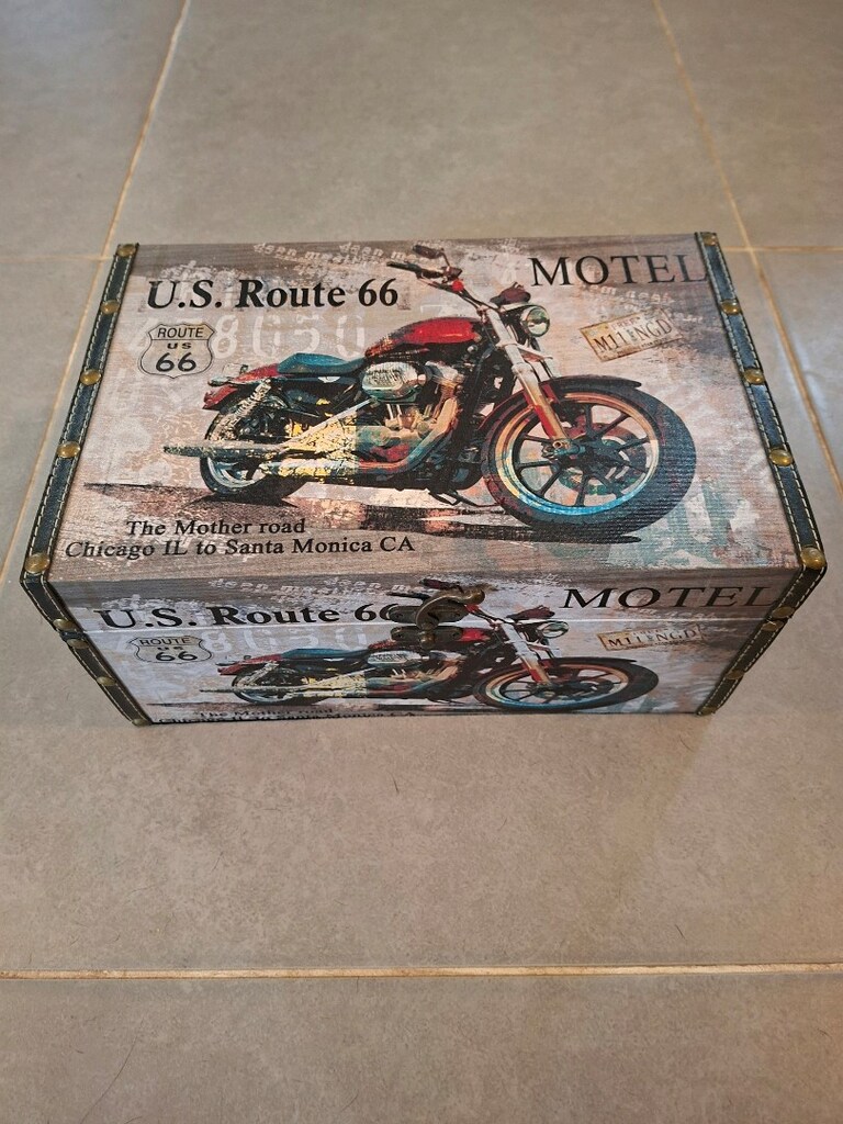 U.S. Route 66 dekoratif kutu - 3