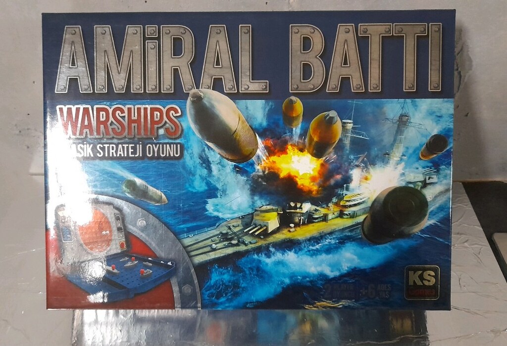 Ks GAMES AMİRAL BATTI KUTU OYUNU - 4