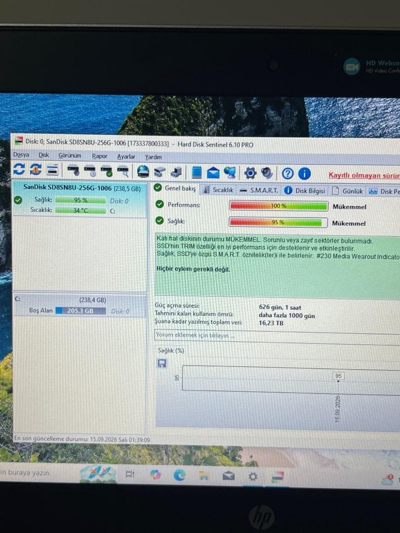 HP ProBook İ5-7200 /256M2 / KUTULU LAPTOP - 7