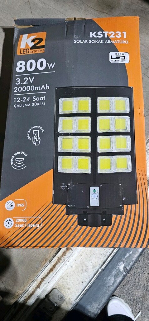 bahce sokak solar armatürleri - 2