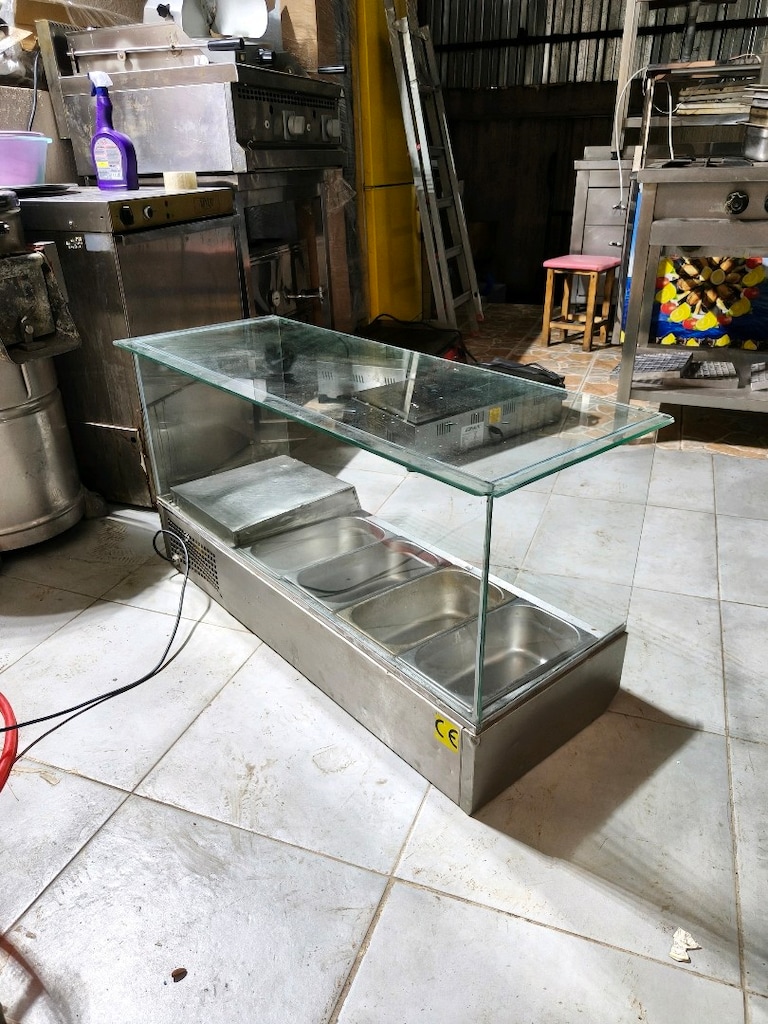 set üstü salat bar dolabı - 8