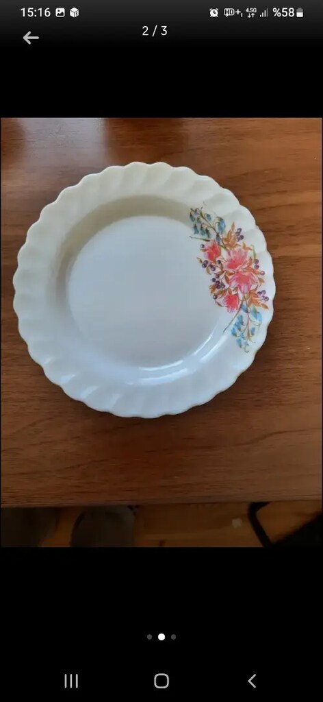 Melamin çukur tabak eskilerden - 2