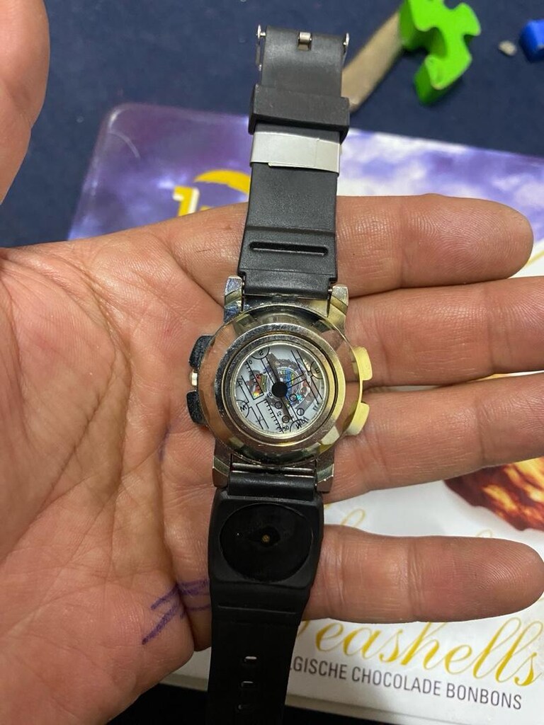 Etiketli Sıfır (NOS): 1990'lar Royal Hong Kong Police Gizli Pusulalı T - 7