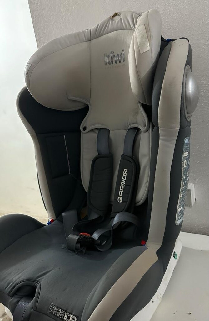 Kiwi armor Rotate 360 Isofix 0-36 kg Gri Oto Koltuğ - 3