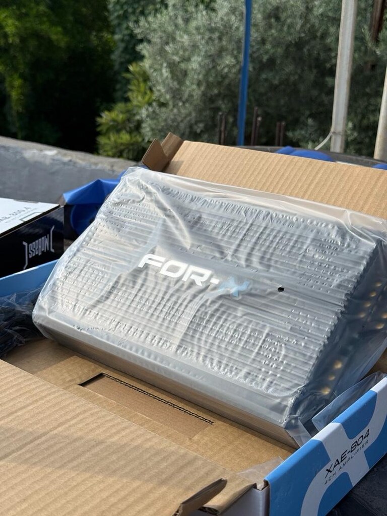 FORX XAE- 804 AMFİ SIFIR GARANTİLİ BASS KONTROLLÜ ANFİ - 2