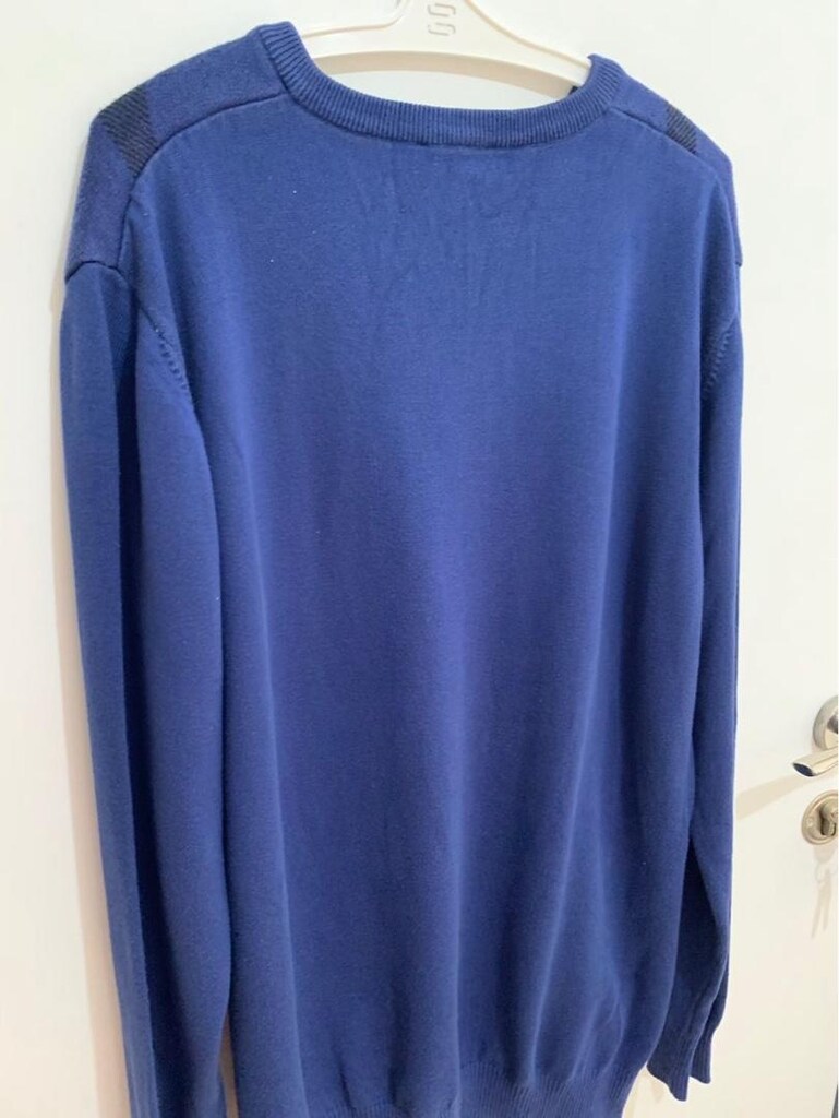 orijinal Burberry V yaka XL beden kazak — görsel 6/8