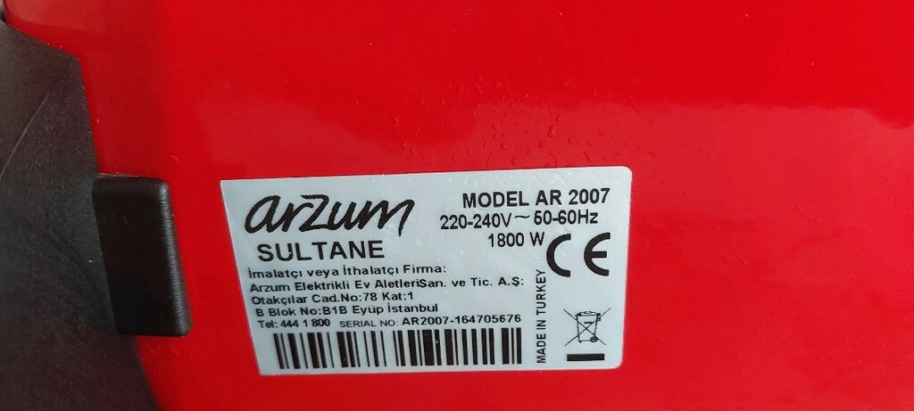 AR2007 Sultane 1800W 4 Dilim Kapasiteli Izgara ve Tost Makinesi - 3