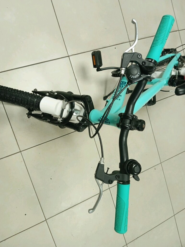 SIFIR GİBİ BİANCHİ 20 JANT ALÜMİNYUM KADRO SHIMANO VİTES - 6